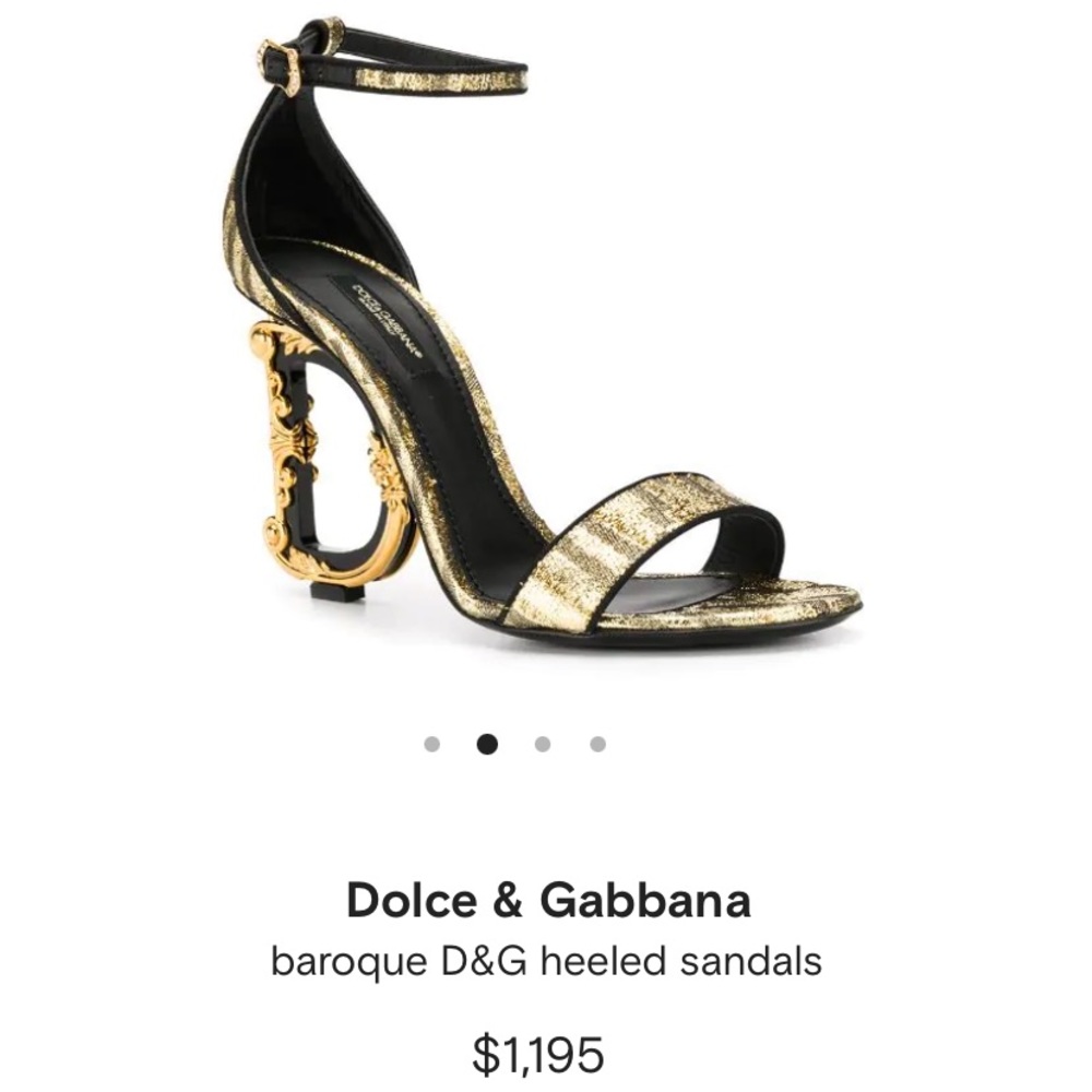 Dolce & Gabbana Baroque Heels